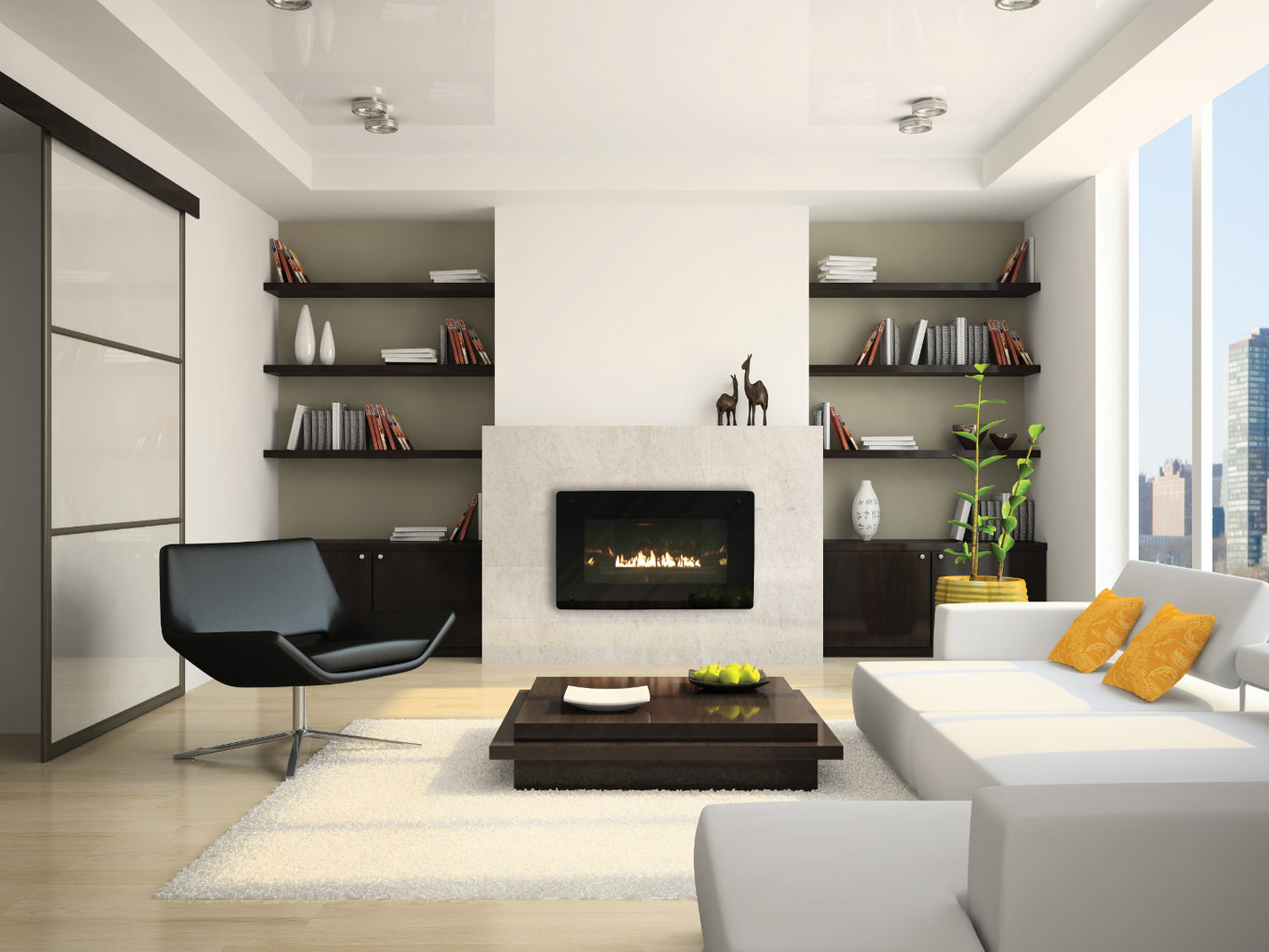 VFLC10IN32 Empire Loft VF Millivolt Fireplace 10,000 BTU Natural Gas