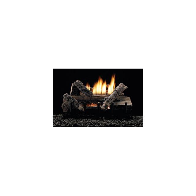 VFDR24LBWP/VFDR24LBWN Whiskey River Log Set Millivolt 24